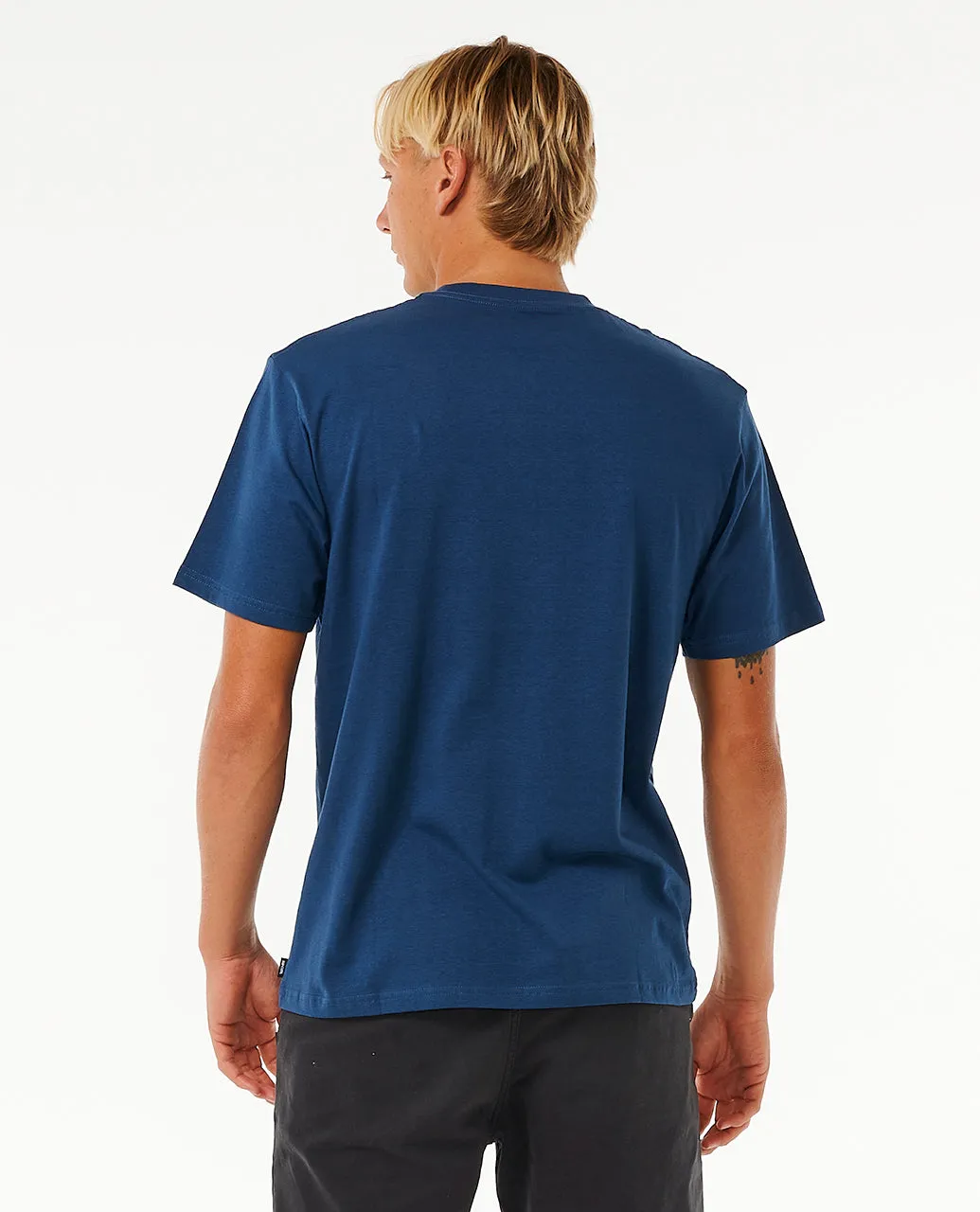 Rip Curl Mens Fill Me Up Cotton Short Sleeve T-Shirt