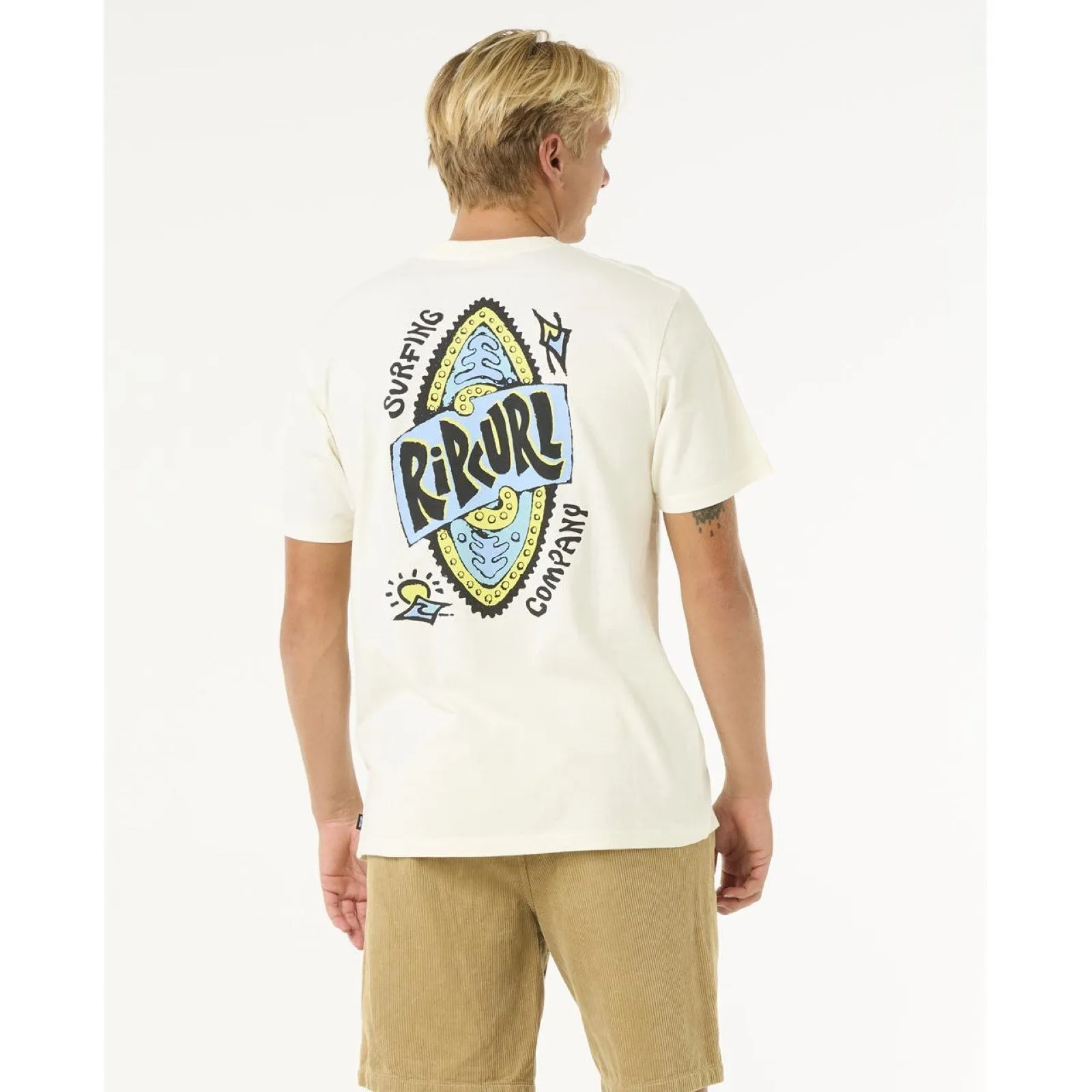 Rip Curl Mens Shield Short Sleeve T-Shirt