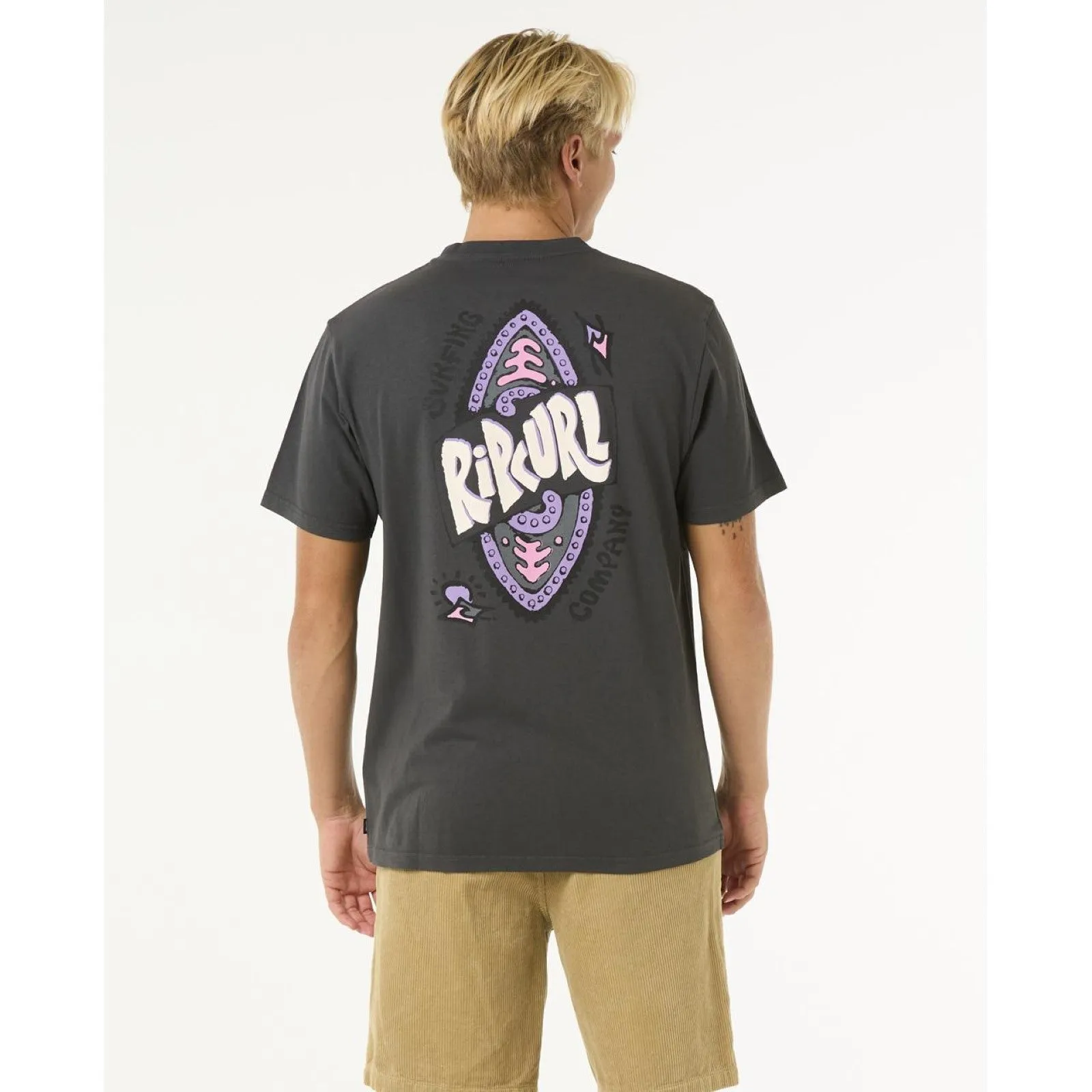Rip Curl Mens Shield Short Sleeve T-Shirt