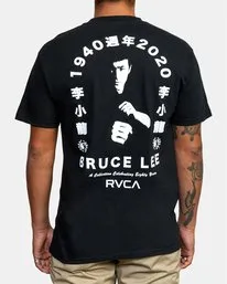 RVCA EIGHTY YEARS SS TEE - BLK