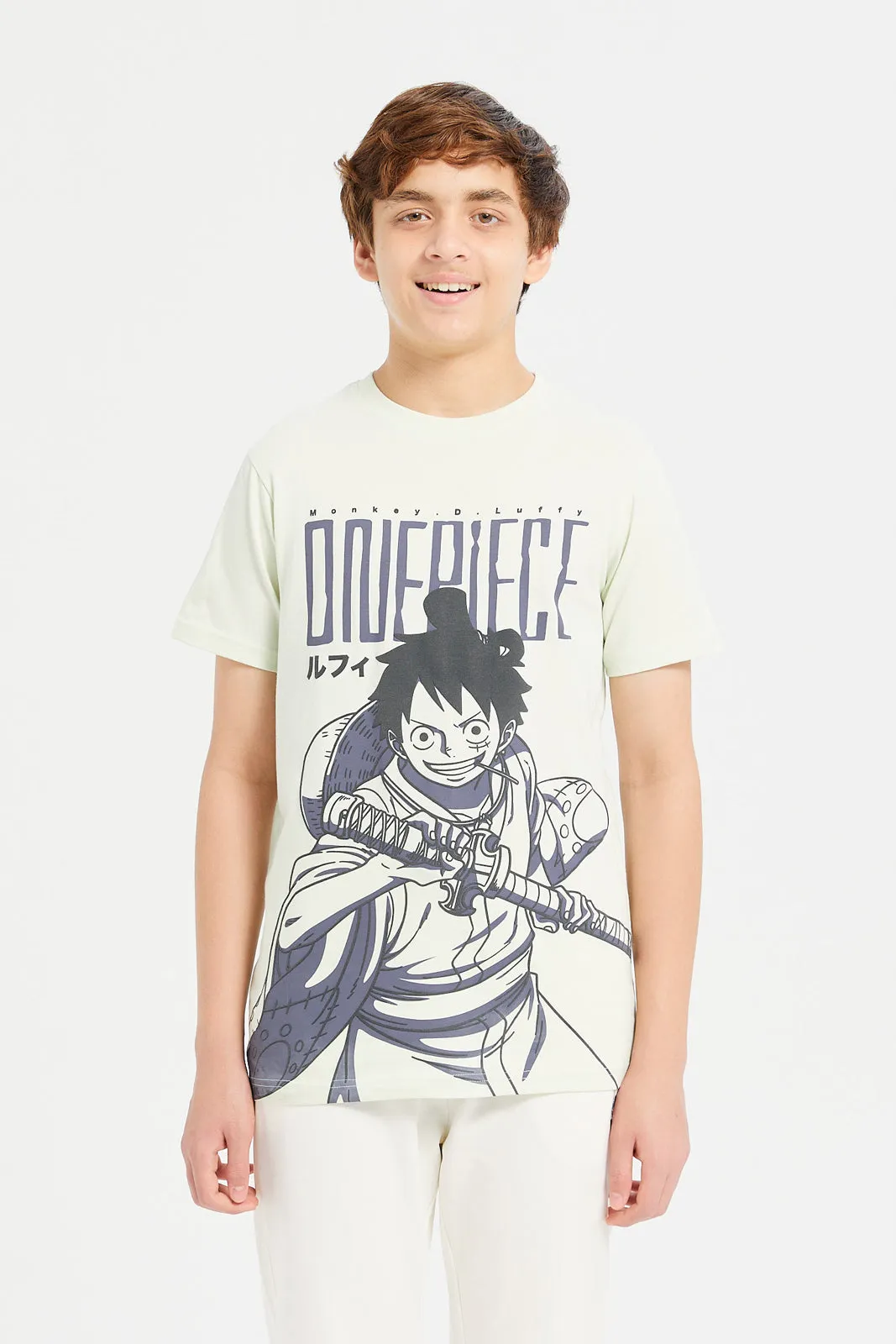Senior Boys Mint Short Sleeve T-Shirt
