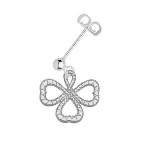 Shamrock Single Earring