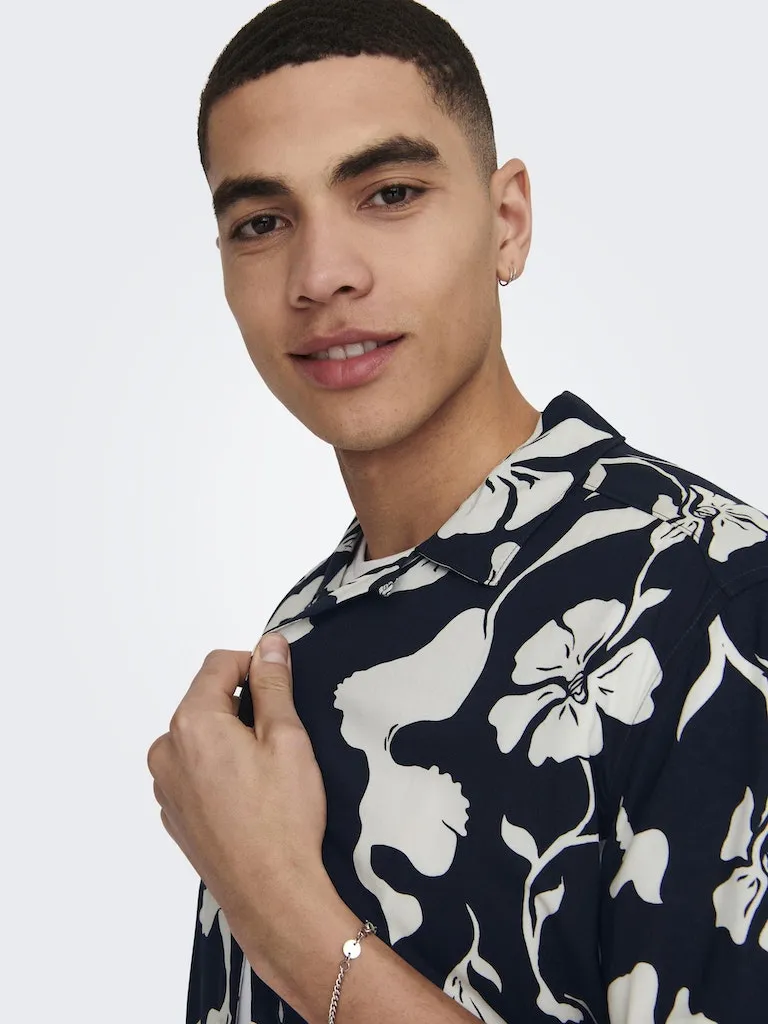 Short Sleeve Shirt - Dark Navy