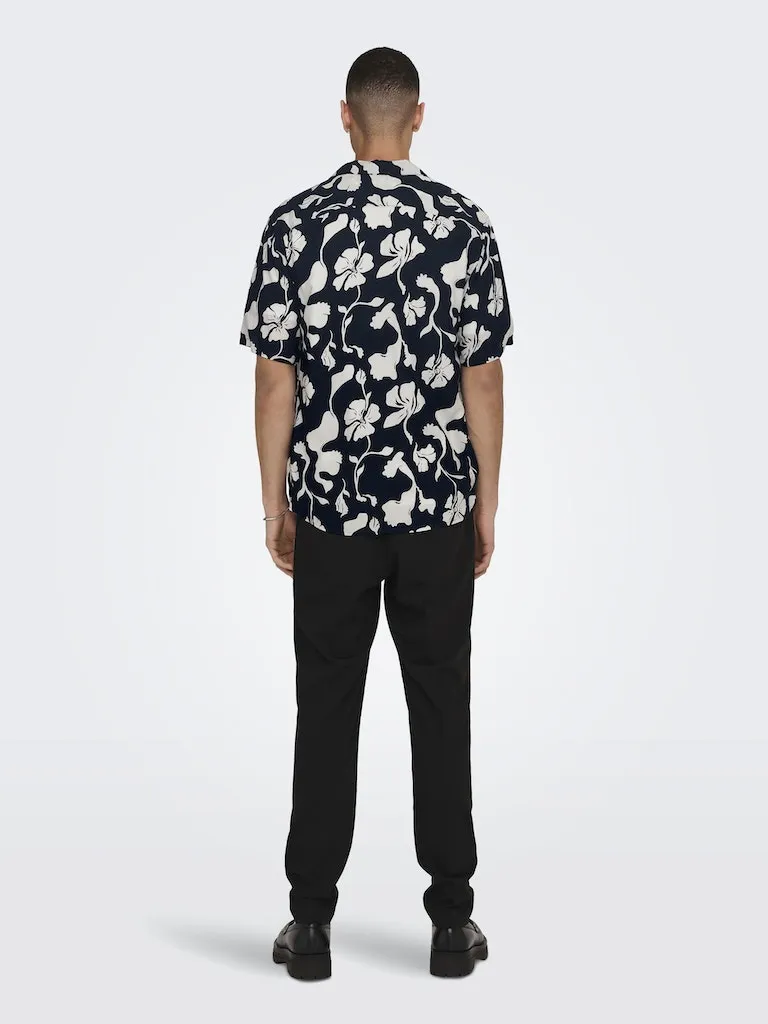 Short Sleeve Shirt - Dark Navy