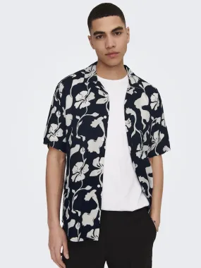 Short Sleeve Shirt - Dark Navy