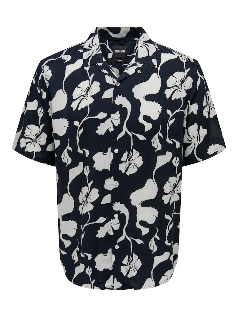 Short Sleeve Shirt - Dark Navy