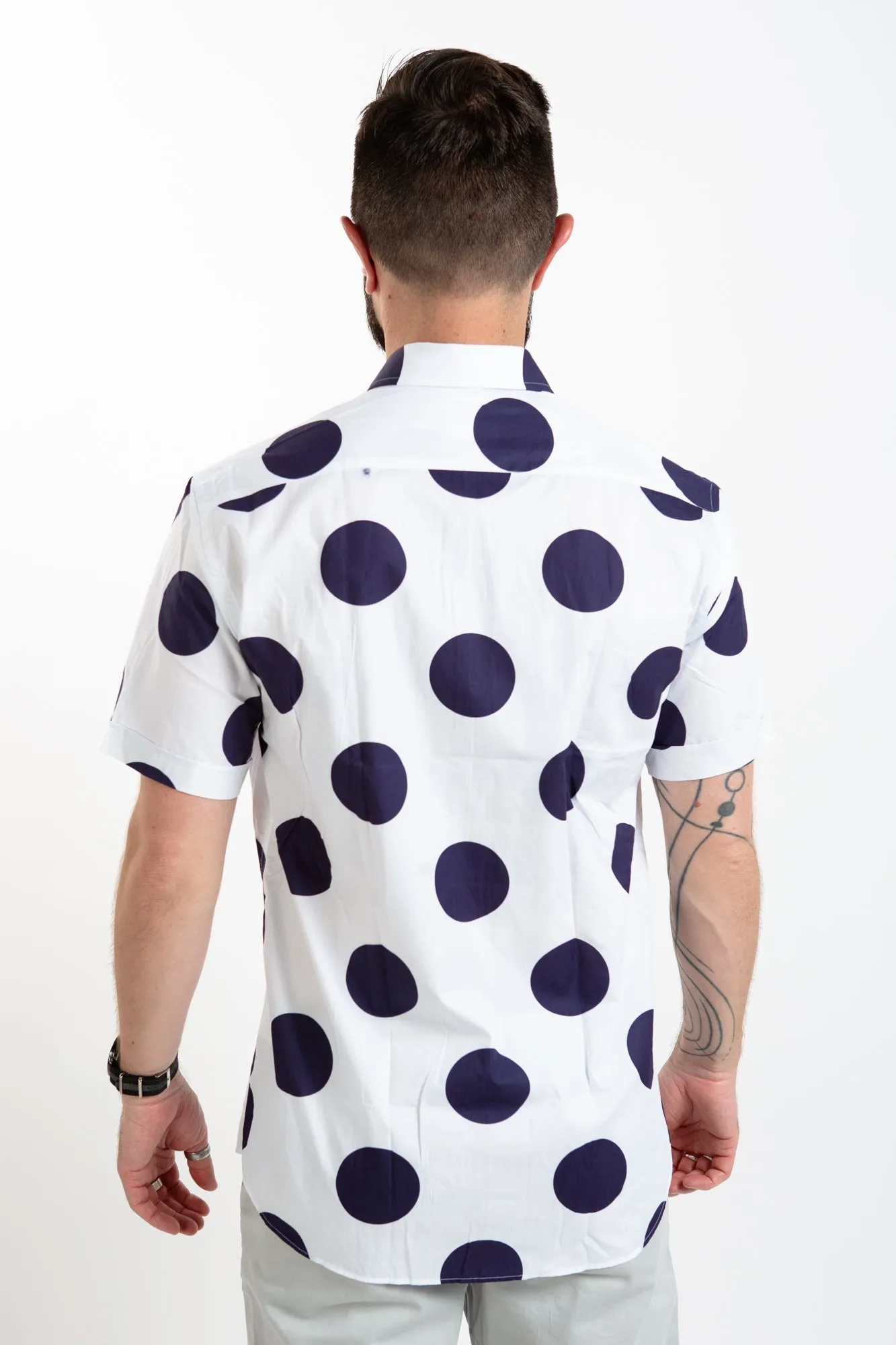 Short Sleeve Shirt - Polka Dot