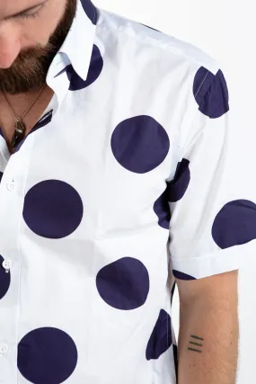 Short Sleeve Shirt - Polka Dot
