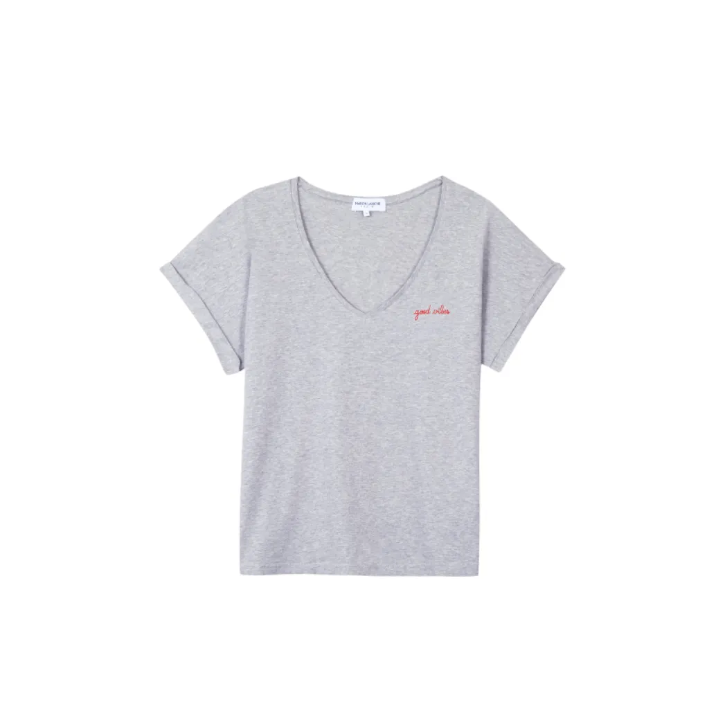 Short Sleeve V