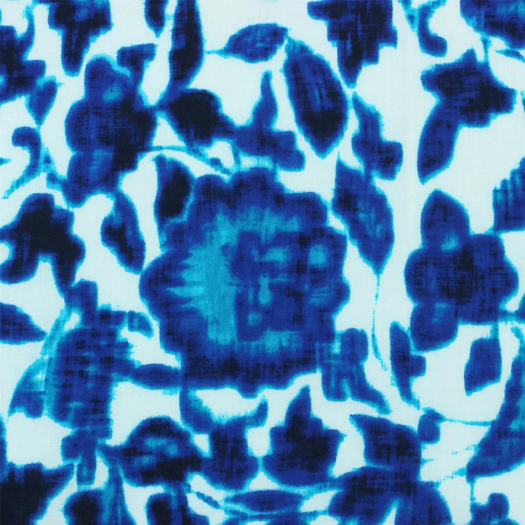 Slim Fit Short Sleeve Shirt - Floral Ikat