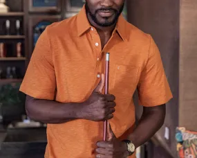 Slub Knit Players Shirt - Golden Tee