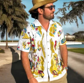 Stock Havana Short Sleeve Sport Shirt - Multi
