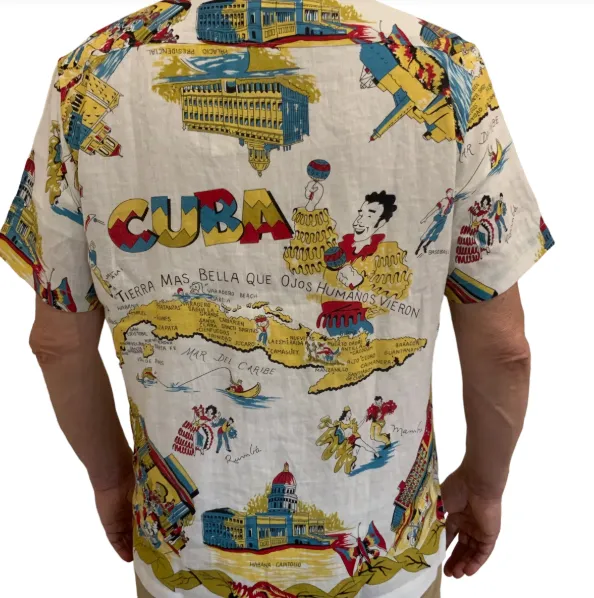 Stock Havana Short Sleeve Sport Shirt - Multi
