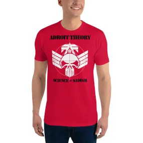 T-Shirt: Unisex Short Sleeve - Science   Sadism (black text)