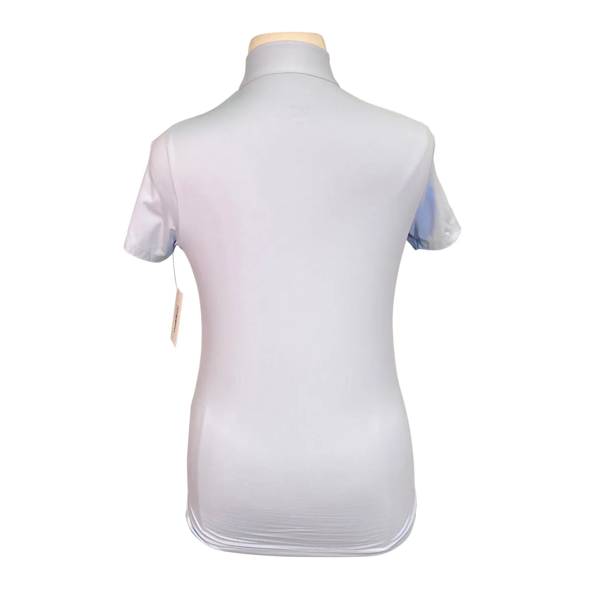 Tailored Sportsman Short Sleeve Ice Fil Shirt in Light Blue - Women's Large