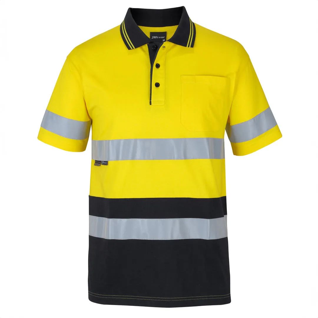 The Day / Night Cotton Hi Vis Polo | Adults | Short Sleeve