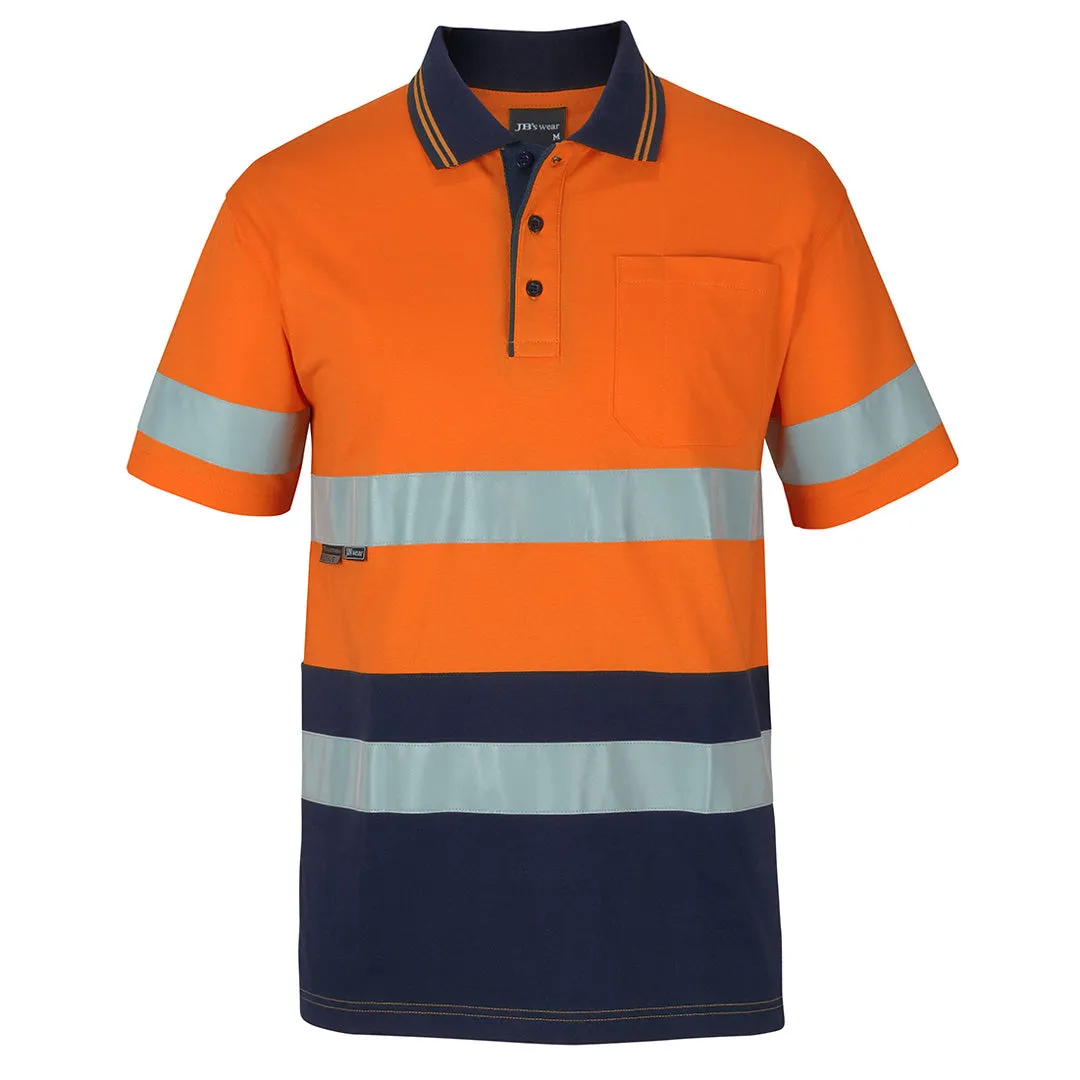 The Day / Night Cotton Hi Vis Polo | Adults | Short Sleeve