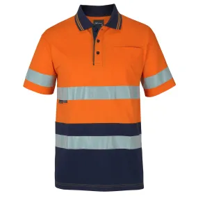 The Day / Night Cotton Hi Vis Polo | Adults | Short Sleeve