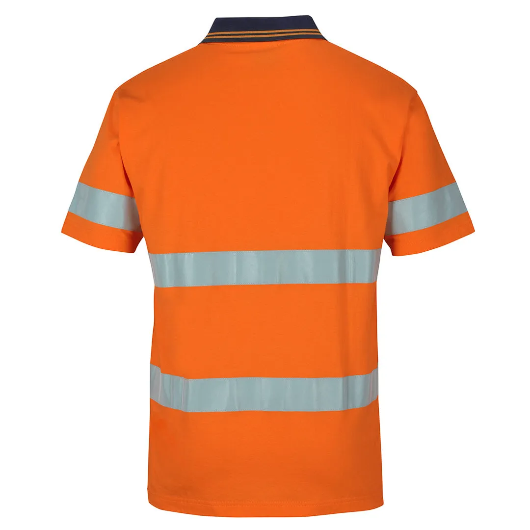 The Day / Night Cotton Hi Vis Polo | Adults | Short Sleeve