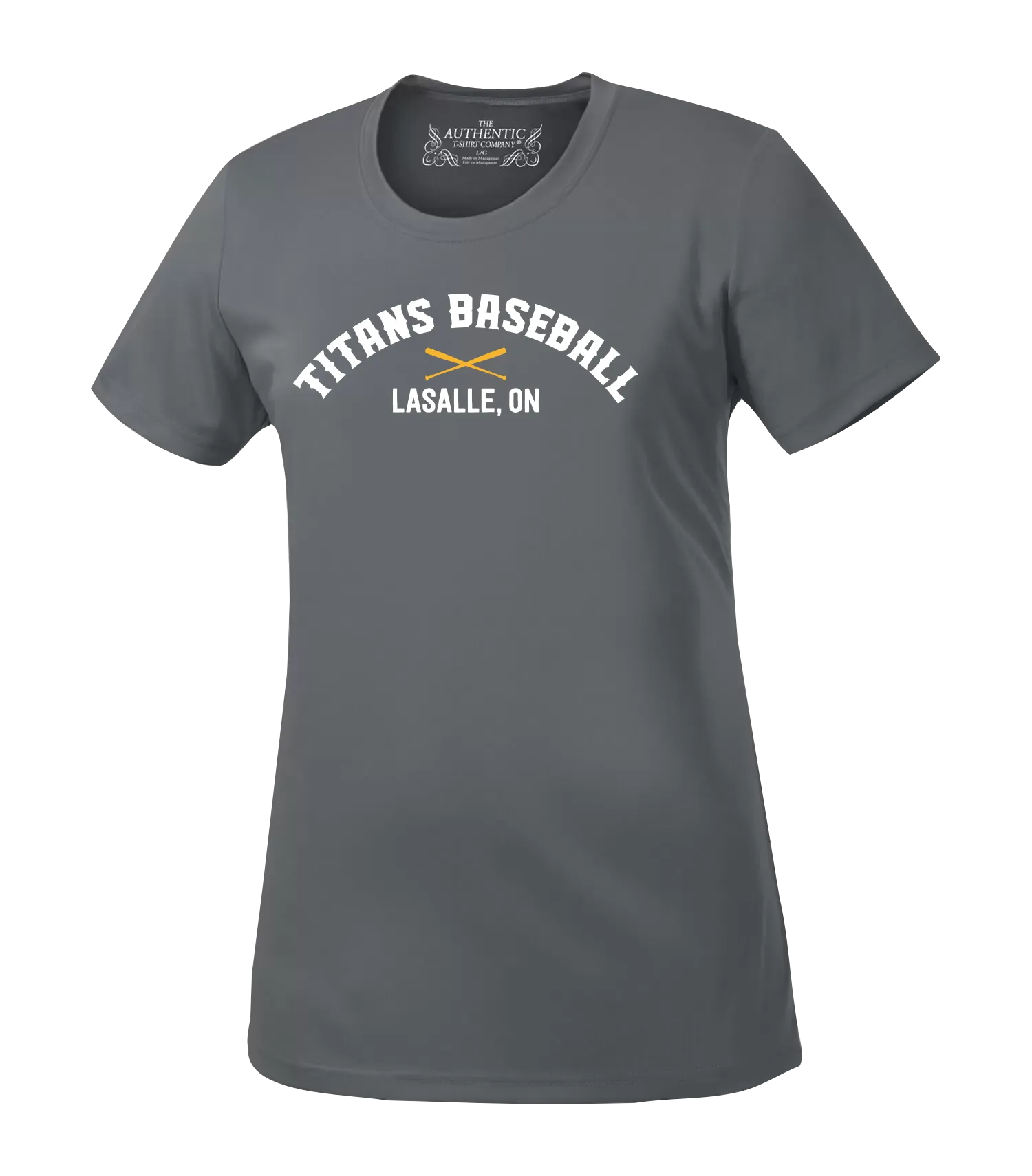 Titans Ladies Performance Tee with Printed Logo