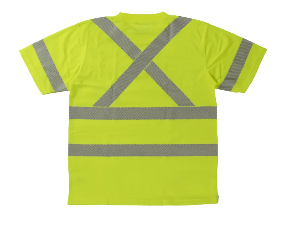 Tough Duck Unisex Class 2 Safety Short Sleeve T-Shirt