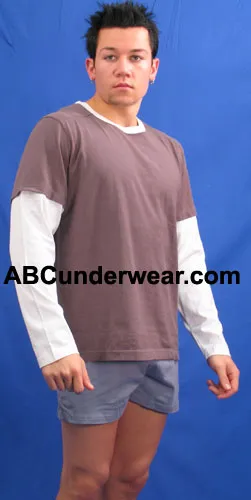 Vintage Long Sleeve Combo Shirt - CO
