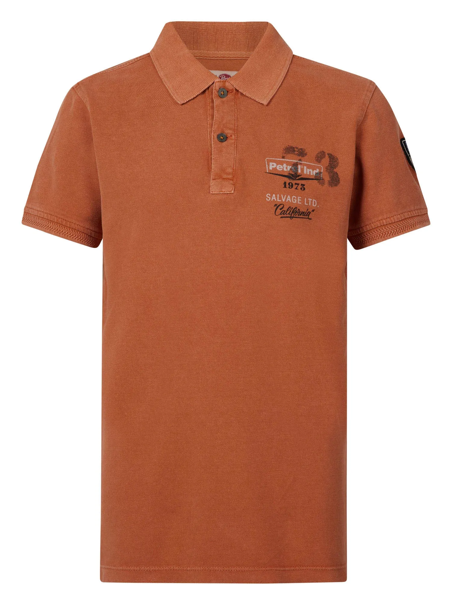 Vintage-look polo shirt