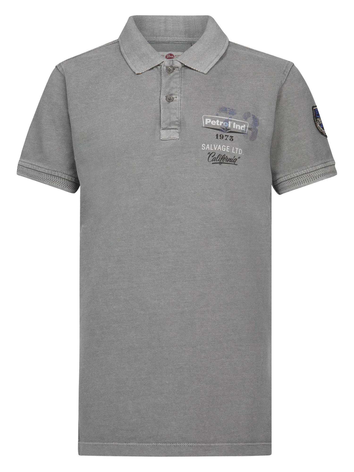 Vintage-look polo shirt