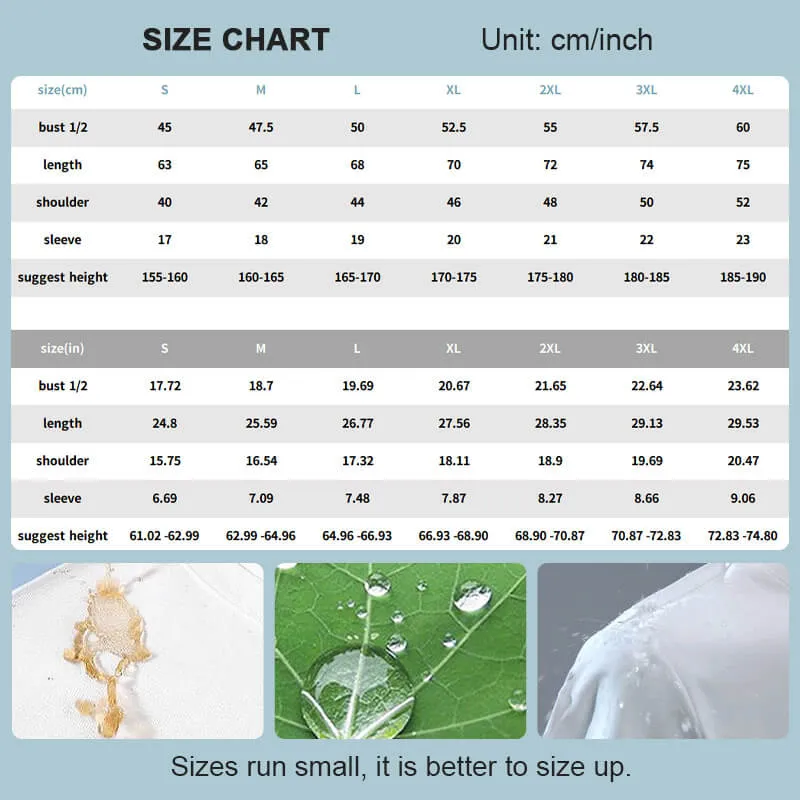 Waterproof And Anti Dirt Cotton T-shirt