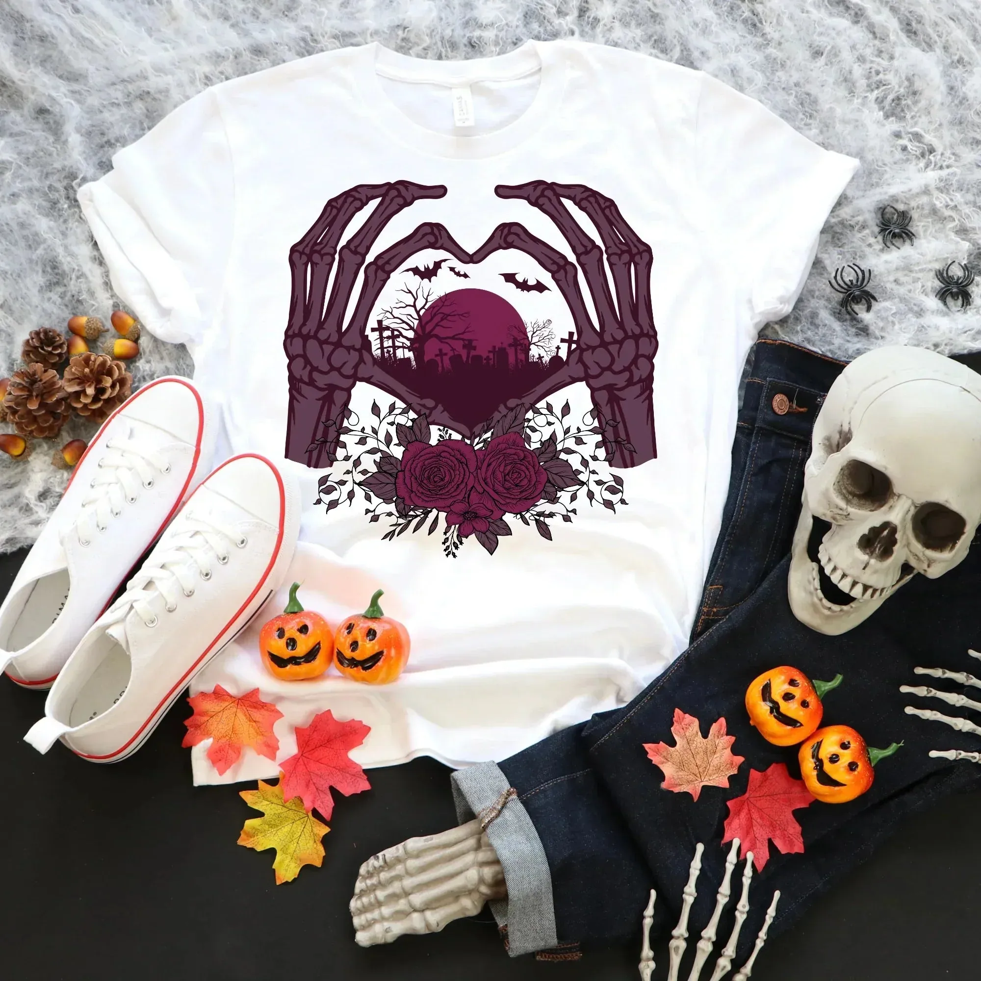 Witchy Woman Spooky Halloween Shirt With Witchy Vibes, Feeling Witchy Moon Shirt, Magical Witch Shirt, Goth Style Gothic Shirt For Halloween
