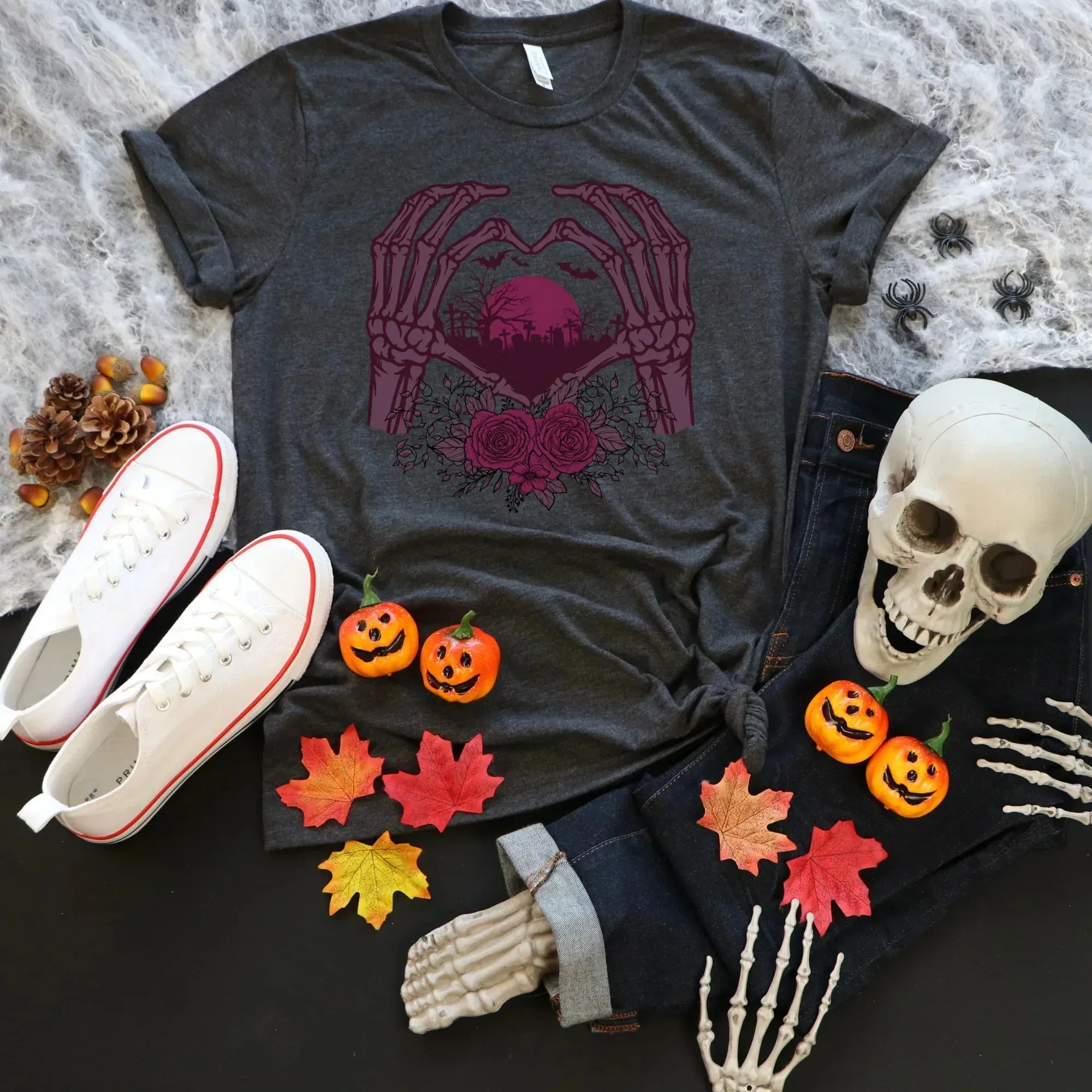 Witchy Woman Spooky Halloween Shirt With Witchy Vibes, Feeling Witchy Moon Shirt, Magical Witch Shirt, Goth Style Gothic Shirt For Halloween