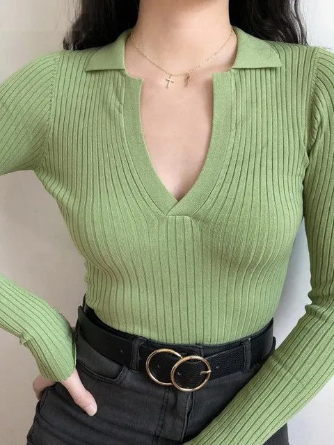 Women Short Sleeve Buttonless Short sleeve Polo Shirts