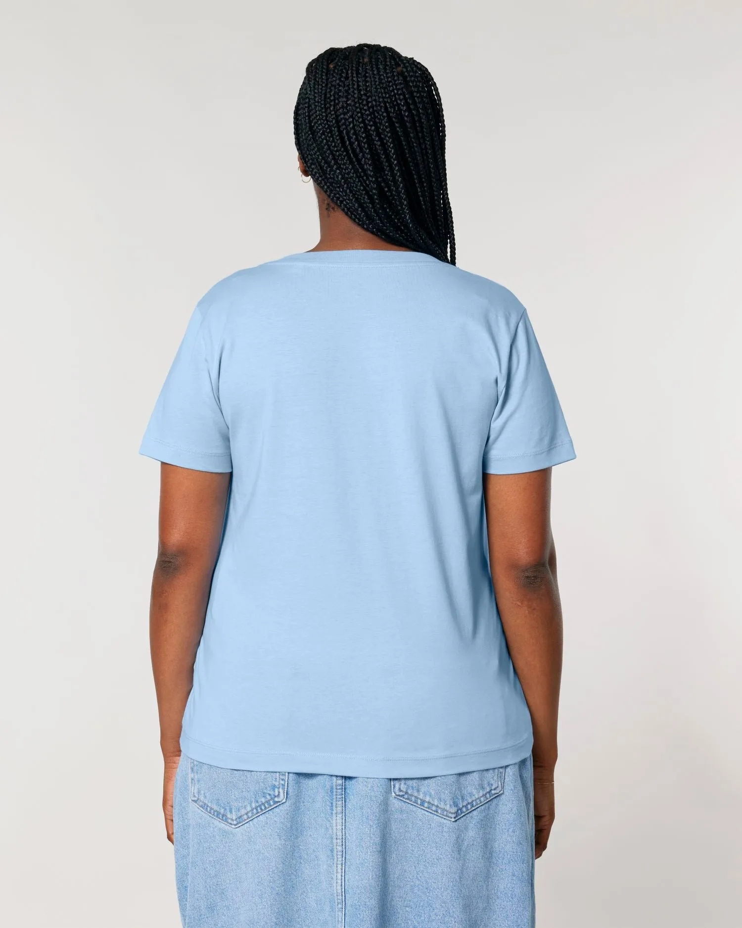 Women's Organic V-Neck T-Shirt - 155 GSM | Stella Isla STTW176