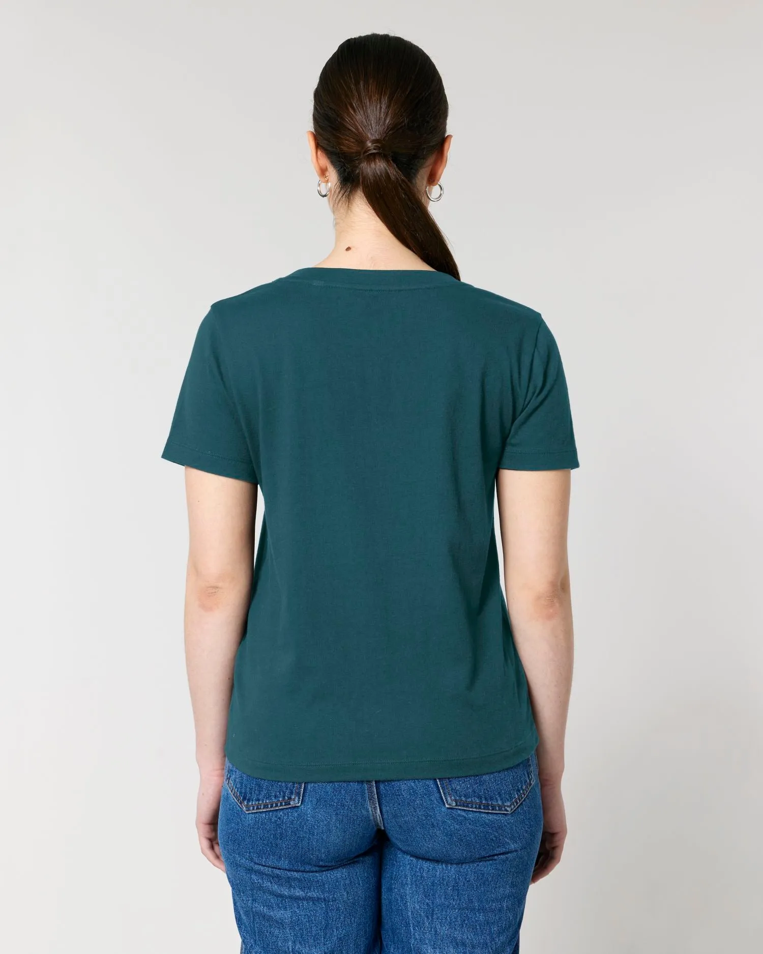 Women's Organic V-Neck T-Shirt - 155 GSM | Stella Isla STTW176