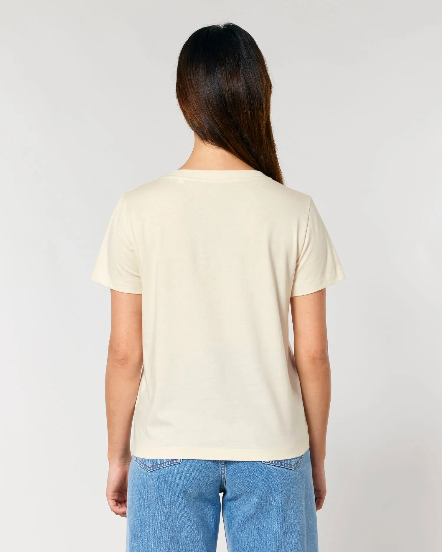 Women's Organic V-Neck T-Shirt - 155 GSM | Stella Isla STTW176