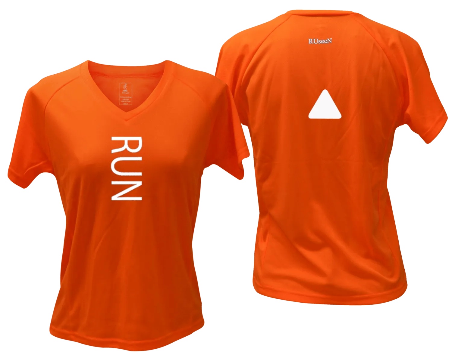 Women's Reflective Short Sleeve Shirt - RUN