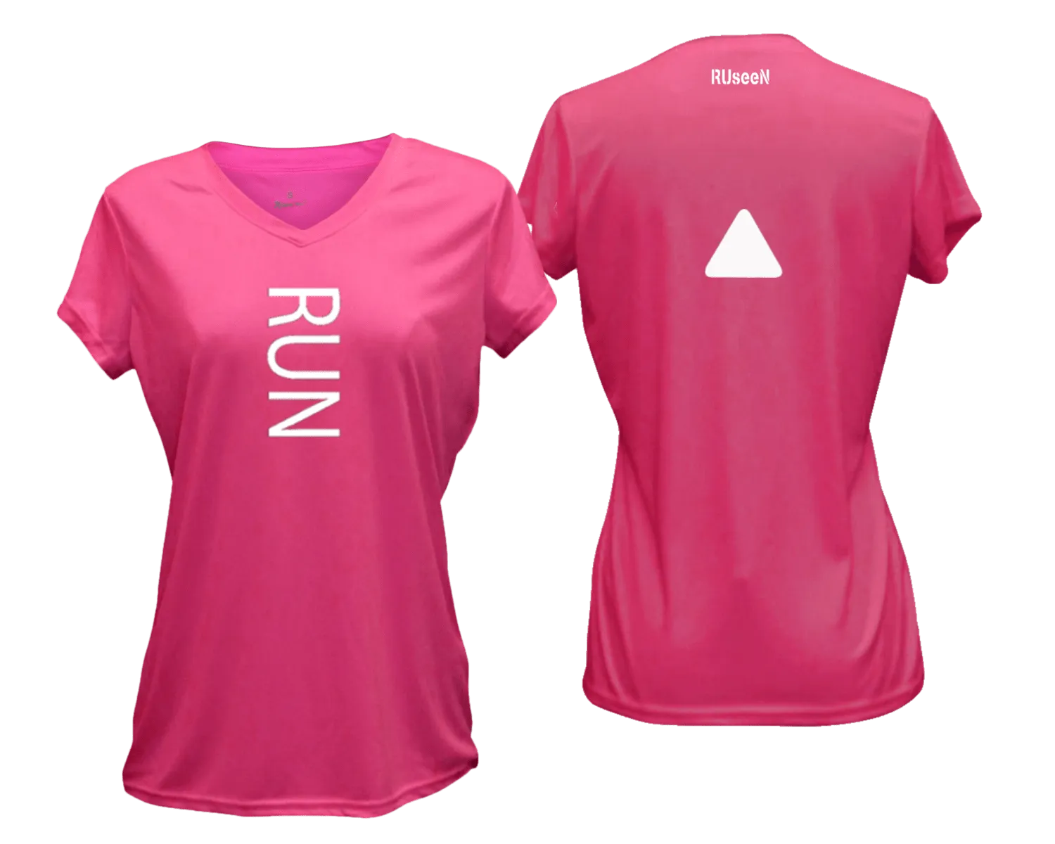 Women's Reflective Short Sleeve Shirt - RUN