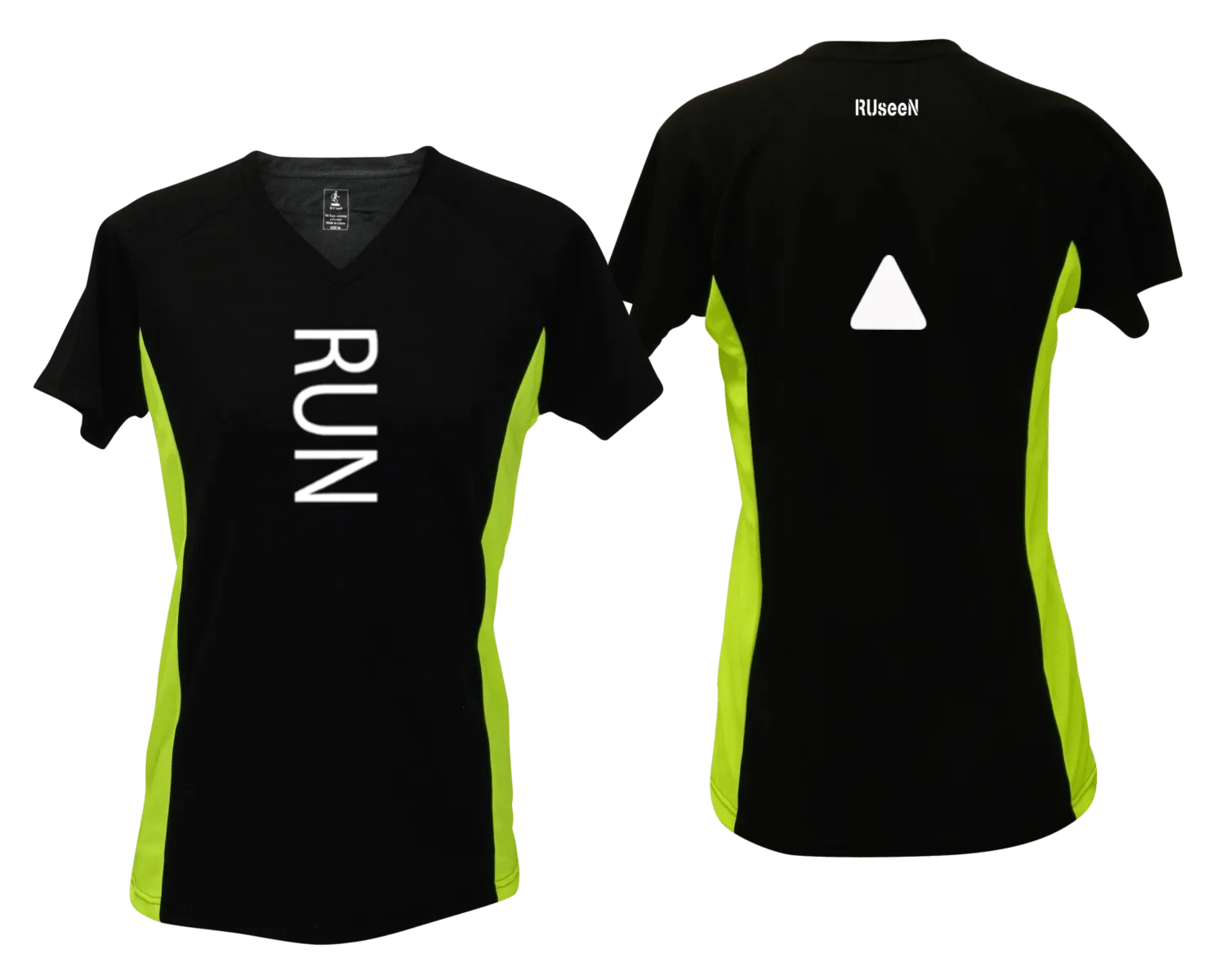 Women's Reflective Short Sleeve Shirt - RUN