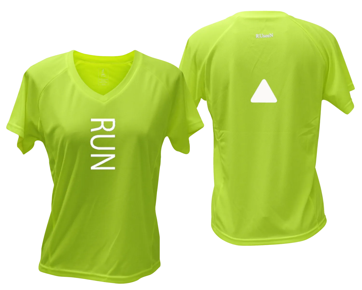 Women's Reflective Short Sleeve Shirt - RUN