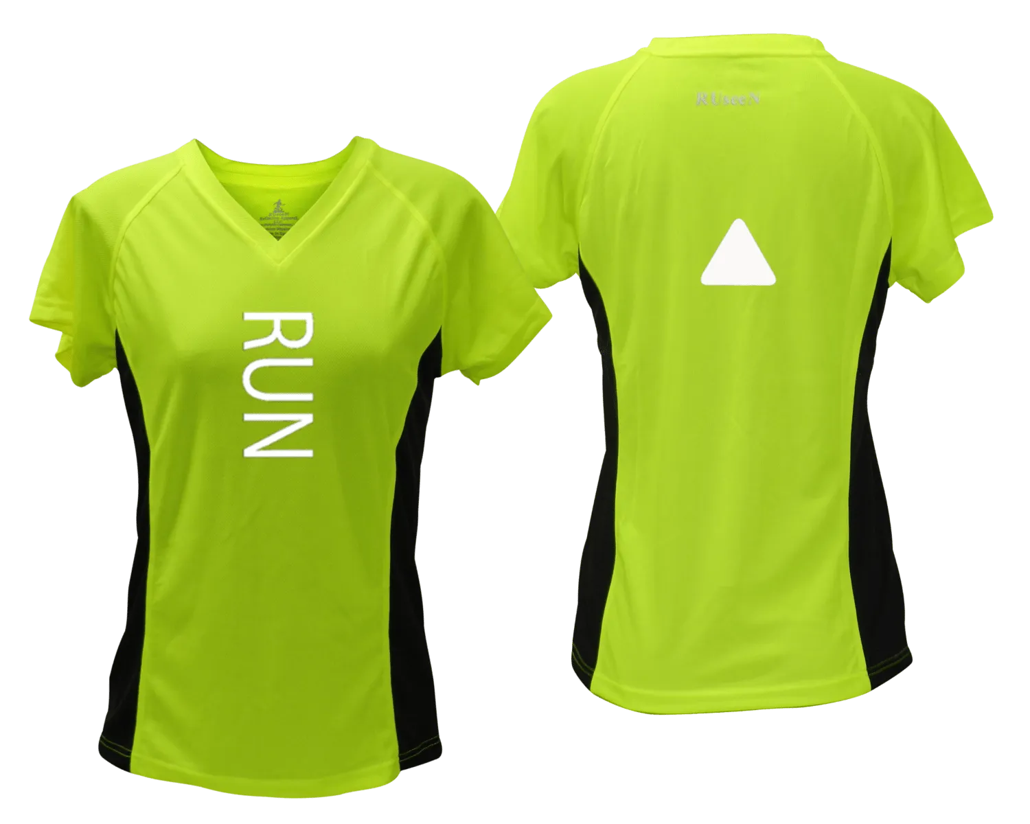 Women's Reflective Short Sleeve Shirt - RUN