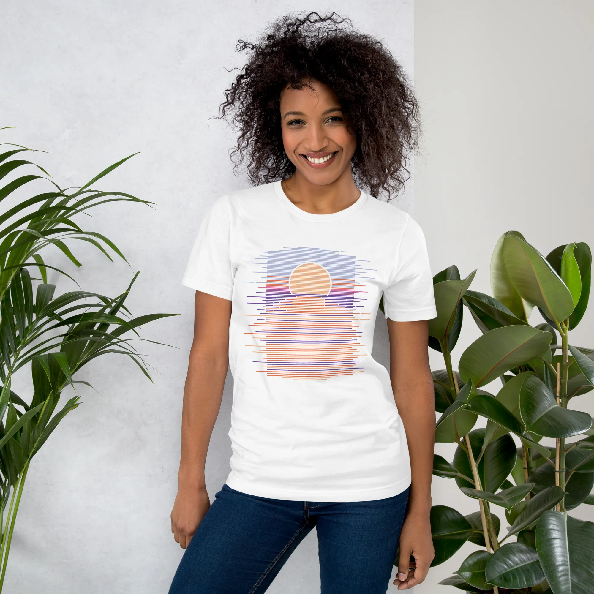Womens t-shirt - Horizon Glow