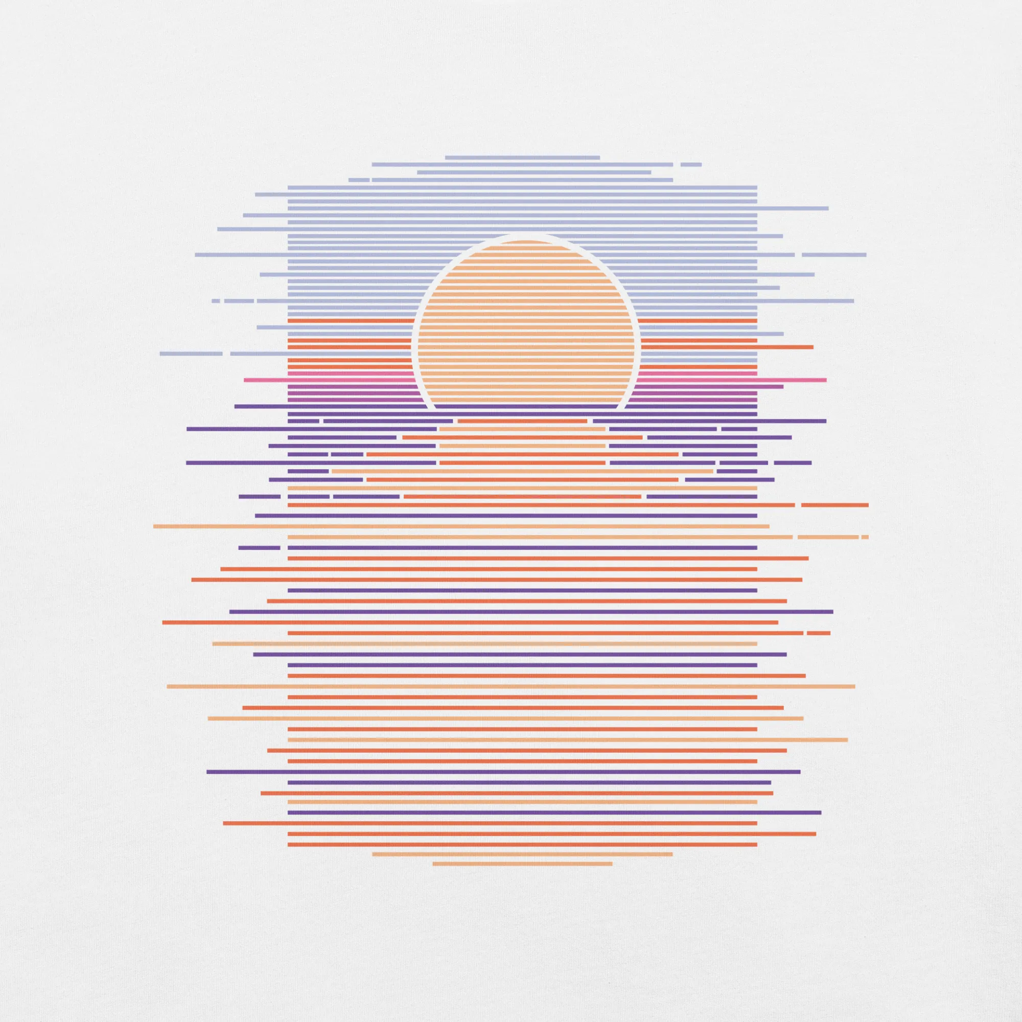 Womens t-shirt - Horizon Glow