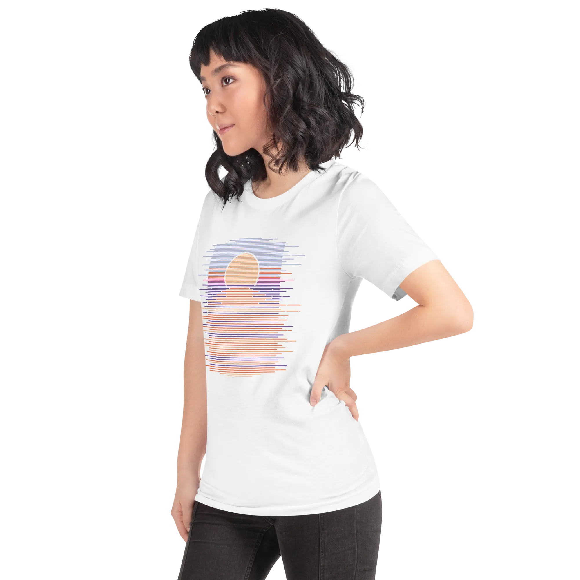 Womens t-shirt - Horizon Glow