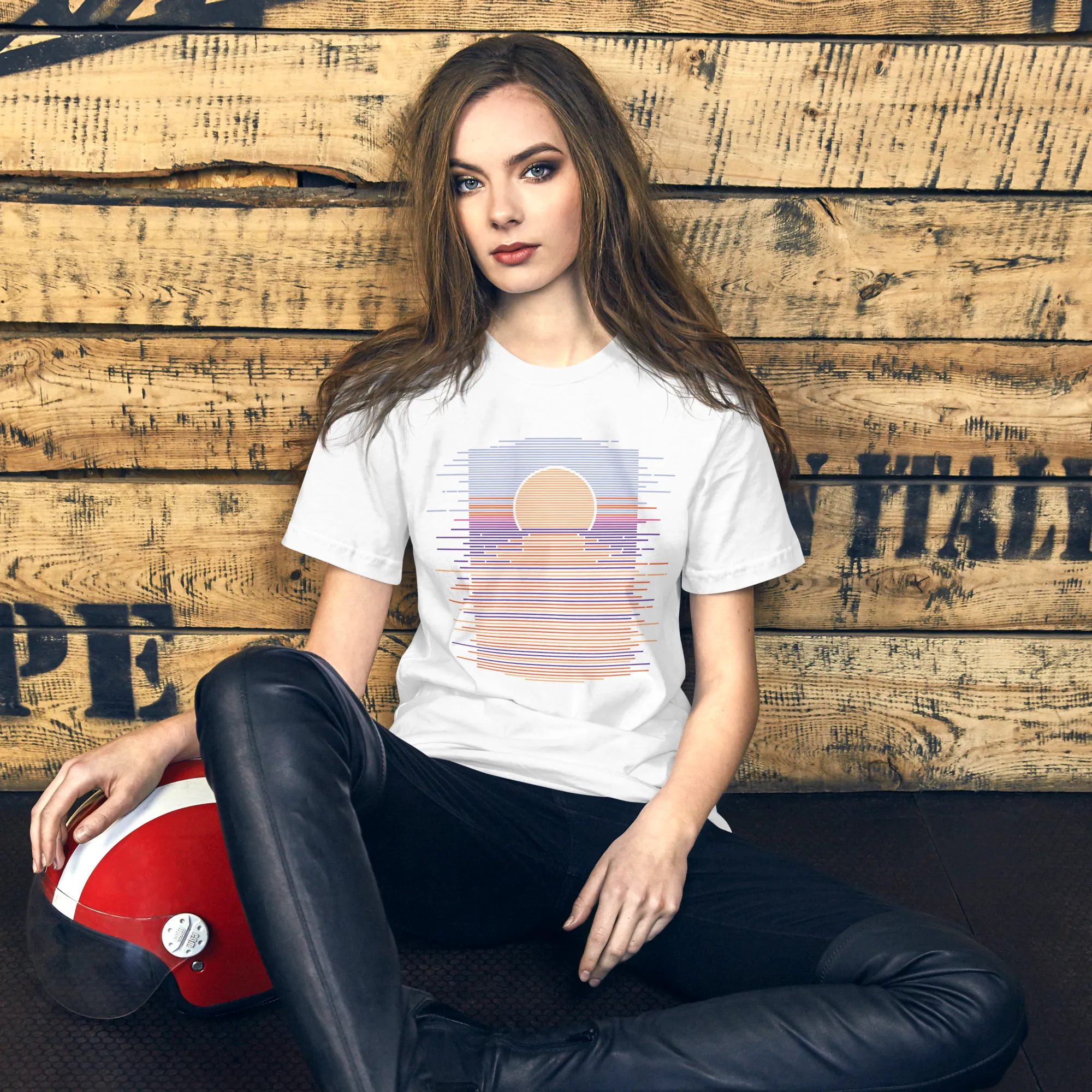Womens t-shirt - Horizon Glow