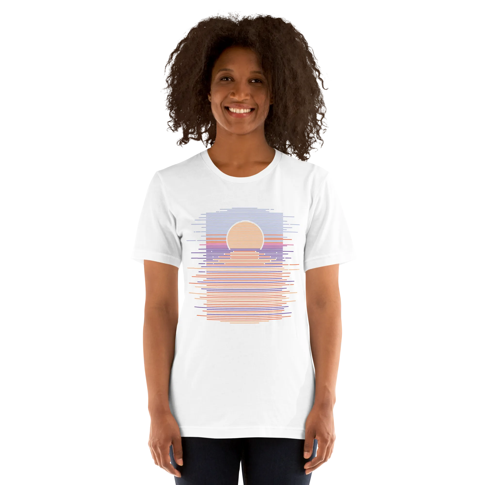 Womens t-shirt - Horizon Glow
