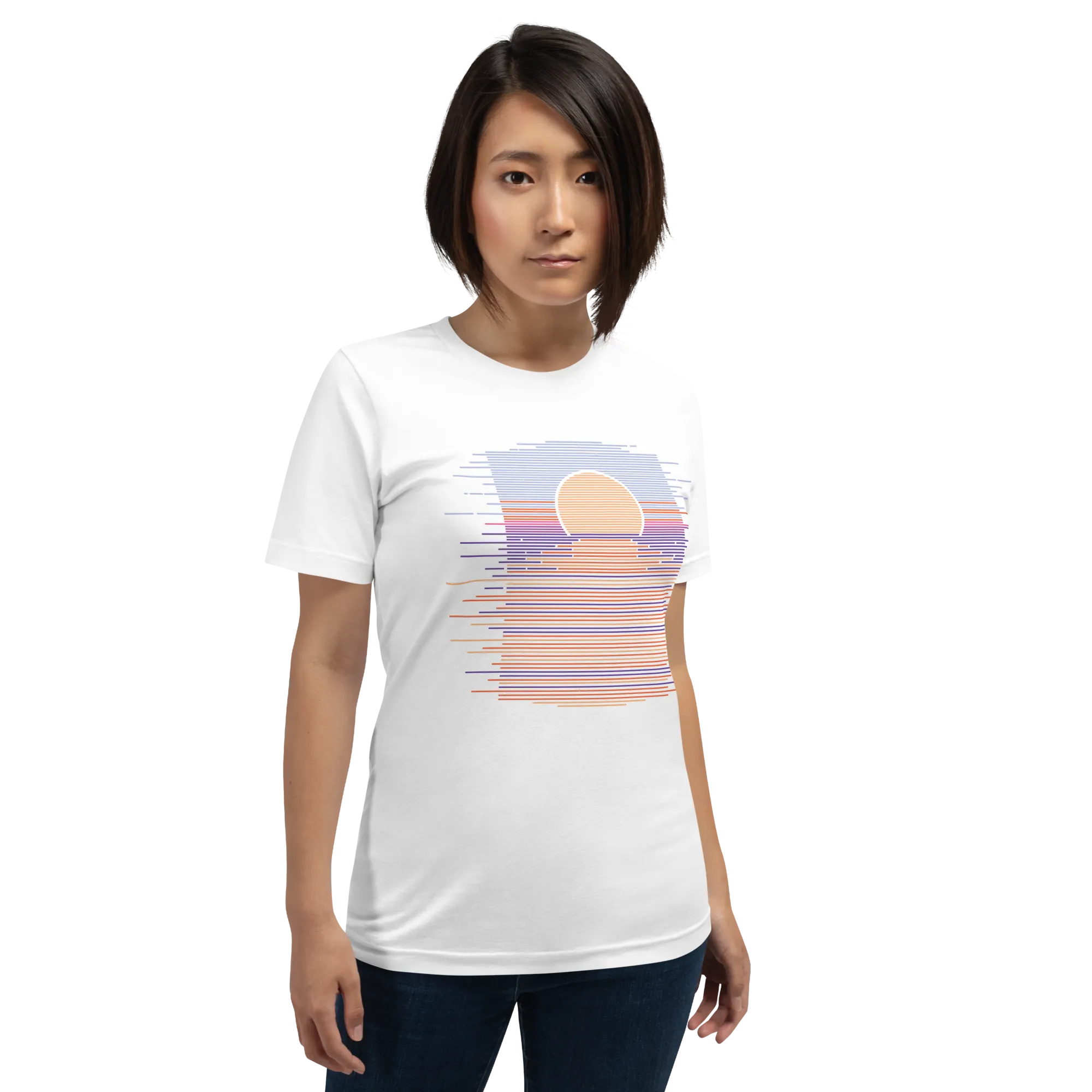 Womens t-shirt - Horizon Glow