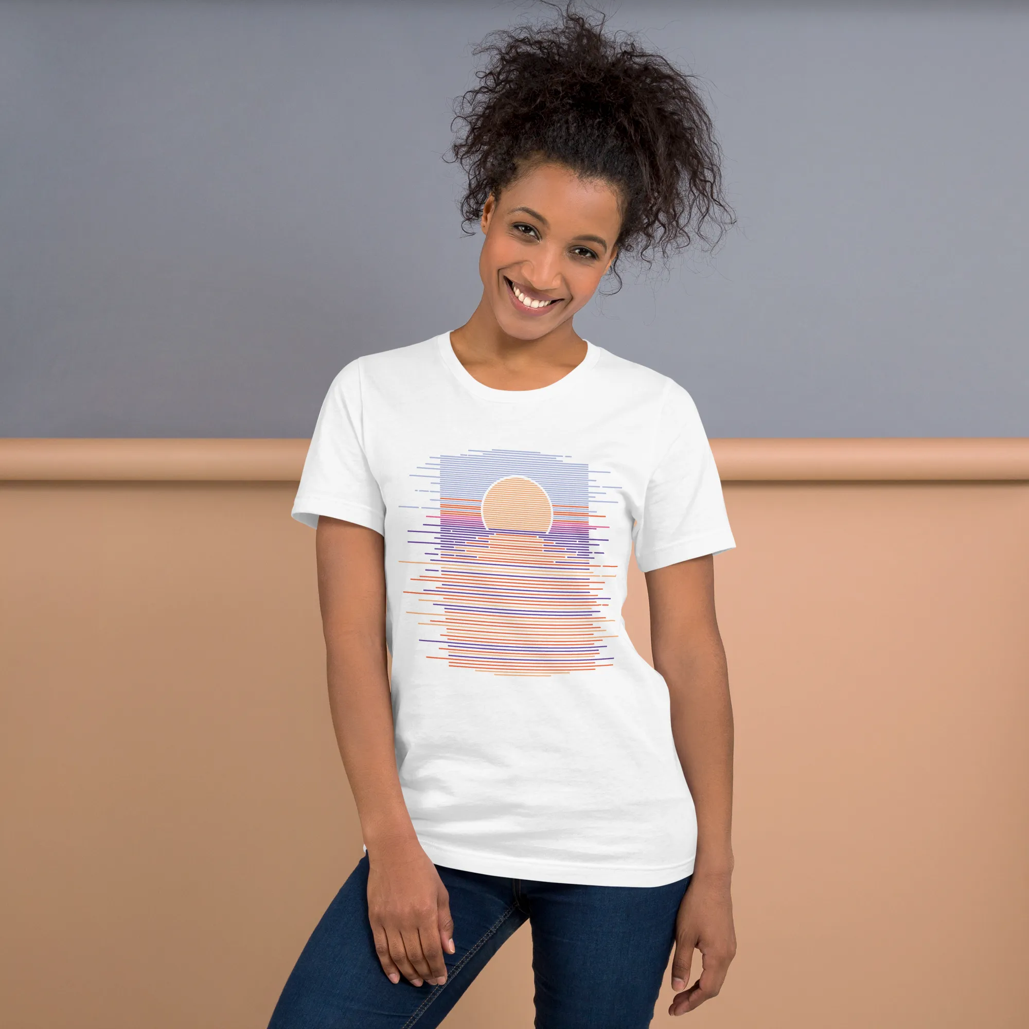 Womens t-shirt - Horizon Glow