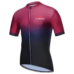 X-TIGER Cycling Jerseys Summer MTB Anti-UV Men Bicycle Jersey Road Racing Riding Short Sleeves Breathable Quick-dry Bike Shirts