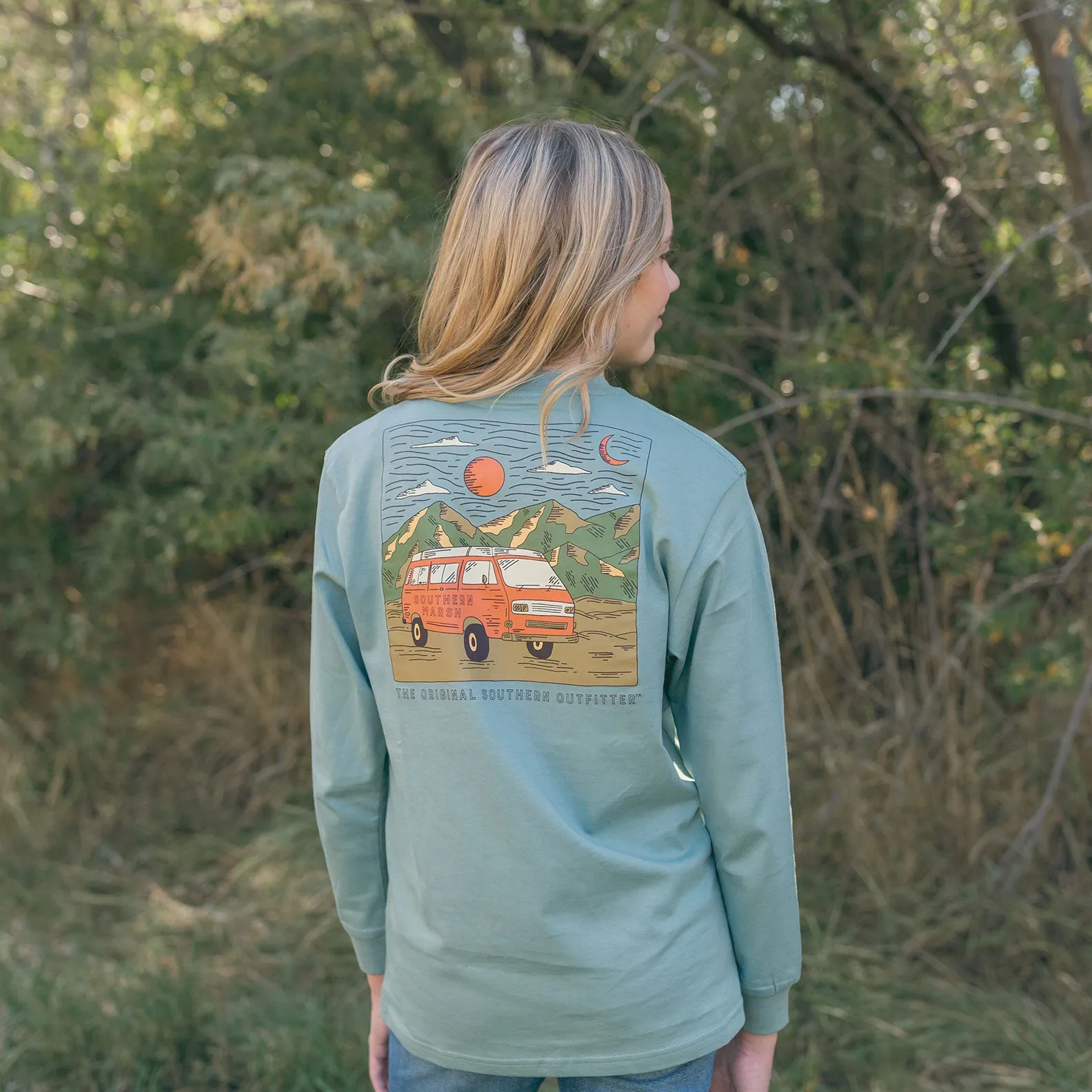 Youth Good Vibes Van Tee - Long Sleeve